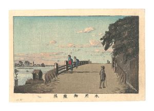 東京真画名所図解　本所御蔵橋　／　安治（探景）