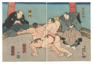 <strong>Kunisada I</strong><br>Sumo-e