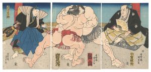相撲絵　／　国貞初代