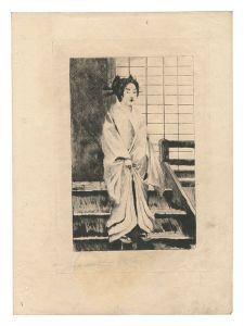 ジョルジュ・ビゴー「日本の芸者」