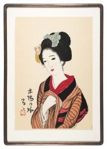 竹久夢二「木場の娘」