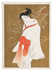 しら梅　／　岩田専太郎