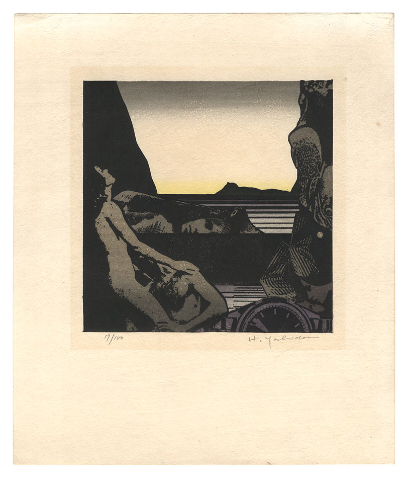 吉田穂高「版画集「沈黙の風景」より」