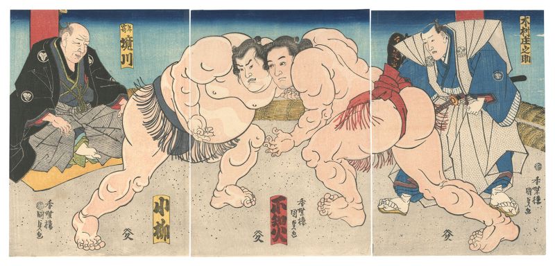 Kunisada I “Sumo-e”