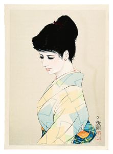 夏の姿　／　岩田専太郎