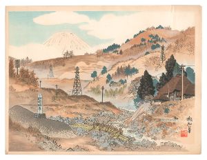 The Sakawa River and Mount Fuji / Jokata Kaiseki