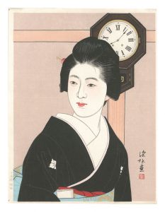 Clock and the beauty（Ⅱ） / Ito Shinsui
