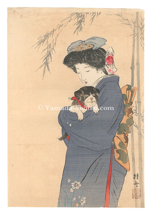 武内桂舟「木版口絵」