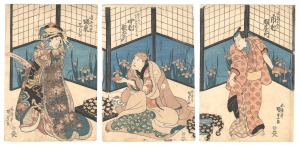 Kabuki Play: Monogusa Taro Saku Tekuda no Utaate / Kunisada I