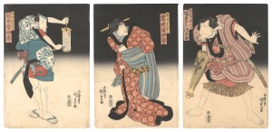 Kabuki Play: Hanashobu Ukina no Kaobure / Kunisada I
