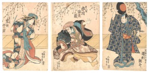Kabuki Play: Ichinotani Futaba Gunki / Kunisada I