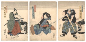 Scene from a Kabuki play / Kunisada I