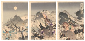 Our Soldiers' Great Victory at Pyongyang / Kokunimasa
