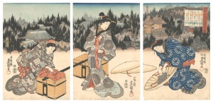 <strong>Toyokuni III</strong><br>Group of Pilgrims Going to the......