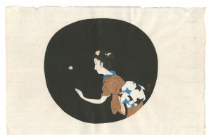 団扇絵 蛍 / 小村雪岱