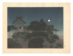 湯島夜景 / 小村雪岱