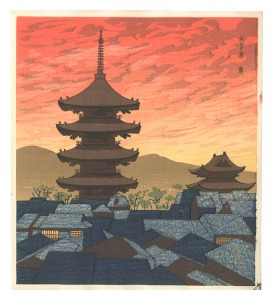 Evening View of Kyoto / Tokuriki Tomikichiro