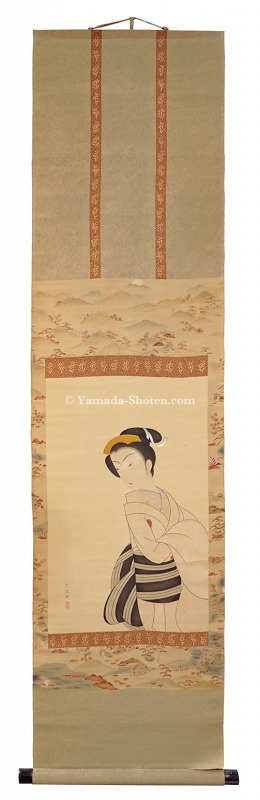 Komura Settai “Textile scroll”