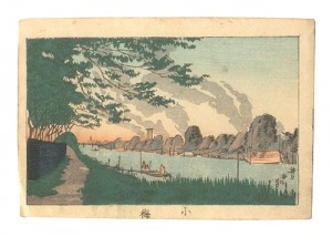 東京真画名所図解　小梅　／　安治（探景）