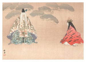 A Great Mirror of Noh Pictures / Oimatsu / Tsukioka Kogyo