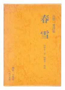 Spring Snow / Sekino Junichiro Tanaka Fuyuji