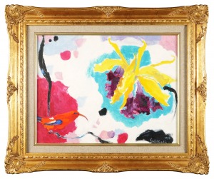 Cattleya and Honeycreeper / Takama Soshichi