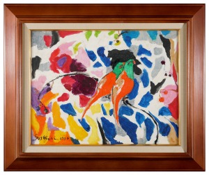 Two Parakeets / Takama Soshichi