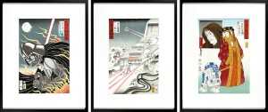 浮世絵スター・ウォーズ 『星間大戦絵巻』 ／ 石川真澄