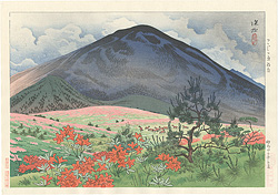信濃十景　つつじヶ原初夏 ／ 伊東深水